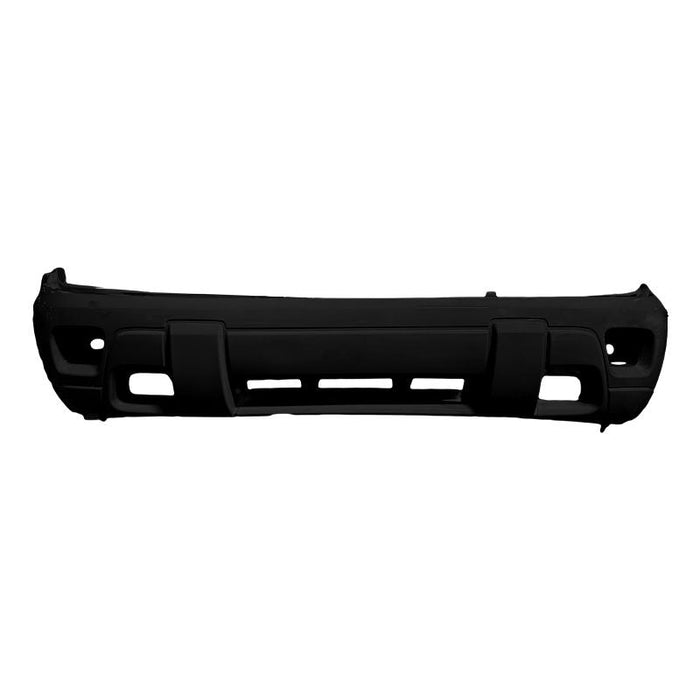 2002-2005 Chevrolet Trailblazer Front Bumper With Fog Light Holes & Painted Lower - GM1000672-Partify-Painted-Replacement-Body-Parts