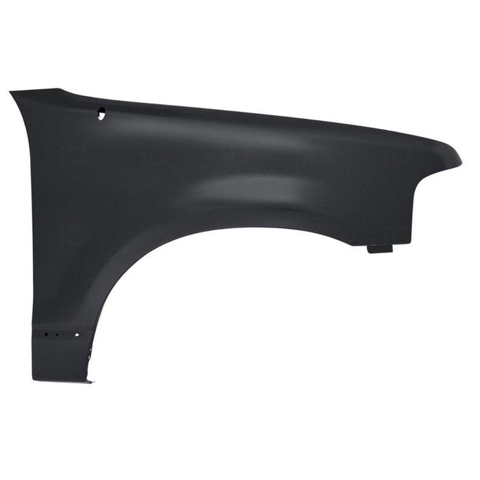 2002-2005 Ford Explorer Passenger Side Fender Without Wheel Molding Holes - FO1241224-Partify-Painted-Replacement-Body-Parts