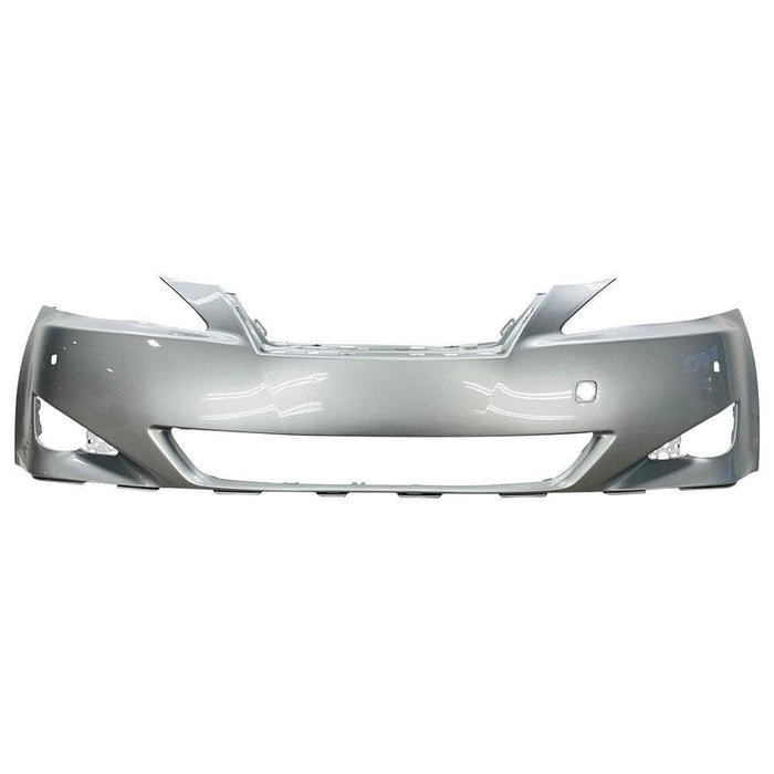 2006-2008 Lexus IS Front Bumper With Sensor Holes & Without Headlight Washer Holes - LX1000161-Partify-Painted-Replacement-Body-Parts