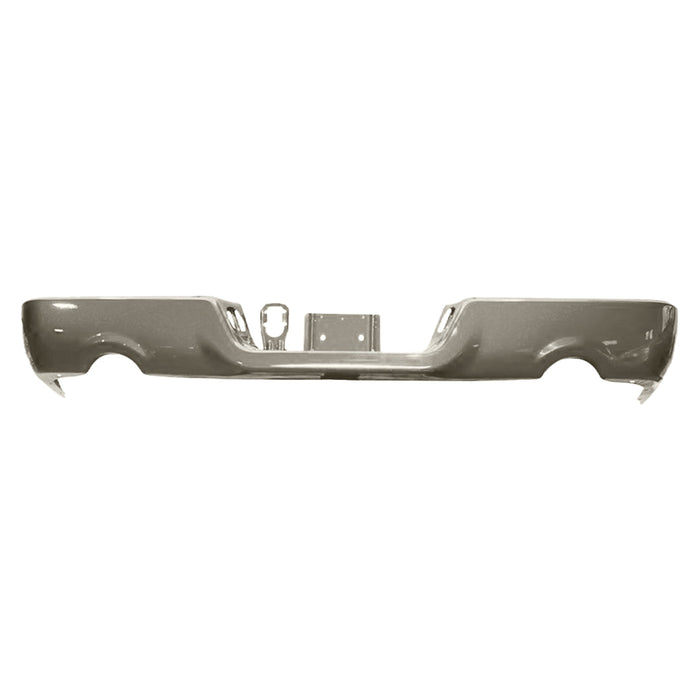 2009-2022 Dodge Ram 1500/1500 Classic Rear Bumper With Dual Exhaust & Without Sensor Holes - CH1102372-Partify-Painted-Replacement-Body-Parts