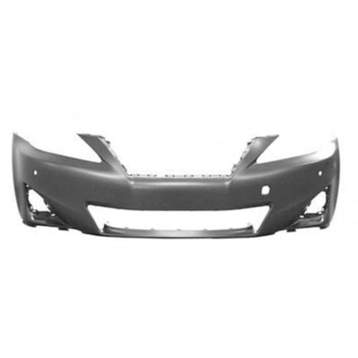 2011-2013 Lexus IS 250/350 Front Bumper With Sensor Holes & Without Headlight Washer Holes - LX1000217-Partify-Painted-Replacement-Body-Parts