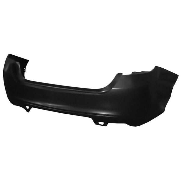 2015-2017 Chrysler 200 Rear Bumper Dual Exposed Exhaust & Without Sensor Holes - CH1100994-Partify-Painted-Replacement-Body-Parts