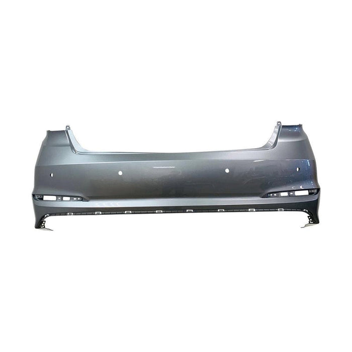 2015-2017 Hyundai Sonata Non-Hybrid Rear Bumper With Sensor Holes - HY1100206-Partify-Painted-Replacement-Body-Parts