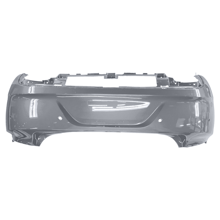 2015-2022 Dodge Charger Rear Bumper Without Side Vent Holes & With Sensor Holes - CH1100A08-Partify-Painted-Replacement-Body-Parts