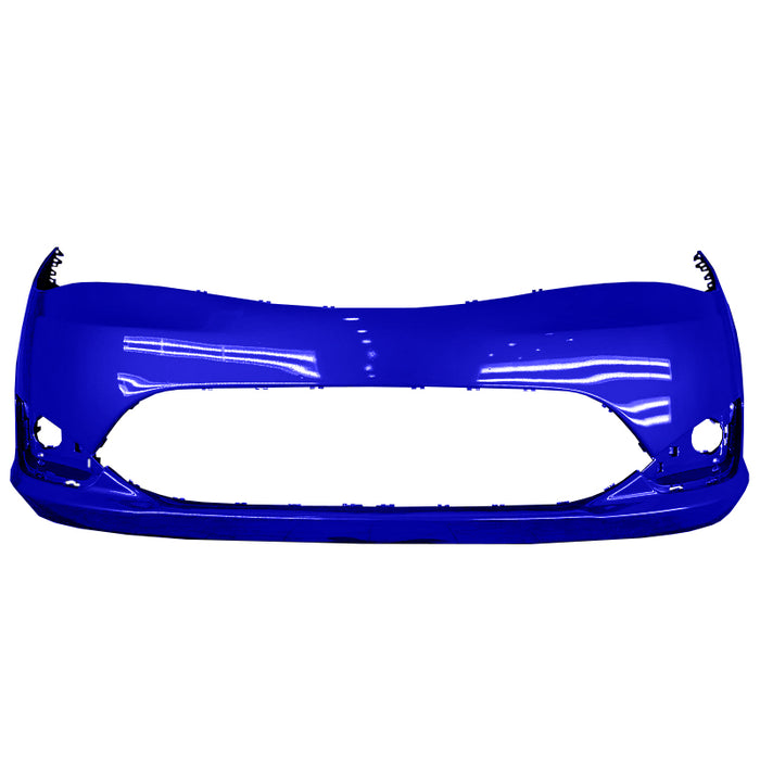 Chrysler Pacifica Front Bumper Without Sensor Holes & With Fog Light Holes - CH1000A27
