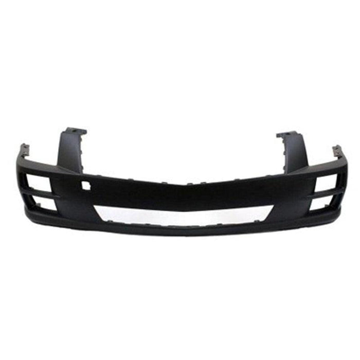 Cadillac STS Front Bumper With Headlight Washer Holes - GM1000874-Partify