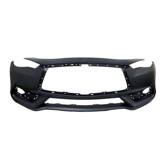 Infiniti Q60 Front Bumper Without Sensor Holes Coupe - IN1000275-Partify