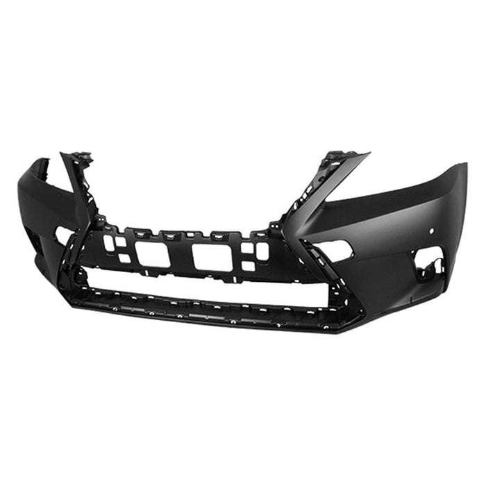 Lexus CT200H Front Bumper With Sensor Holes Without Headlight Washer Holes - LX1000278-Partify