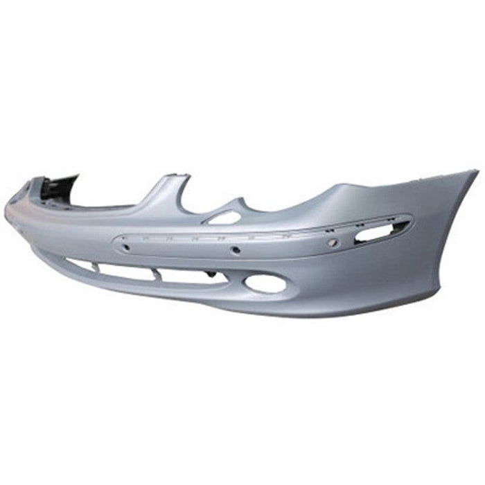 Mercedes CLK320 Front Bumper With Sensor Holes/Headlight Washer Holes Without Sport - MB1000193-Partify