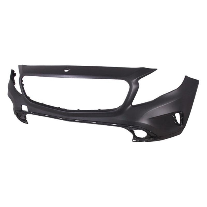 Mercedes GLA250 Front Bumper Without Sensor Holes/ Headlight Washer Holes - MB1000458-Partify