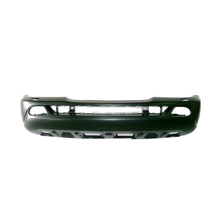 Mercedes ML320 Front Bumper With Fog Light Washer Holes With Headlight Washer Holes - MB1000163-Partify