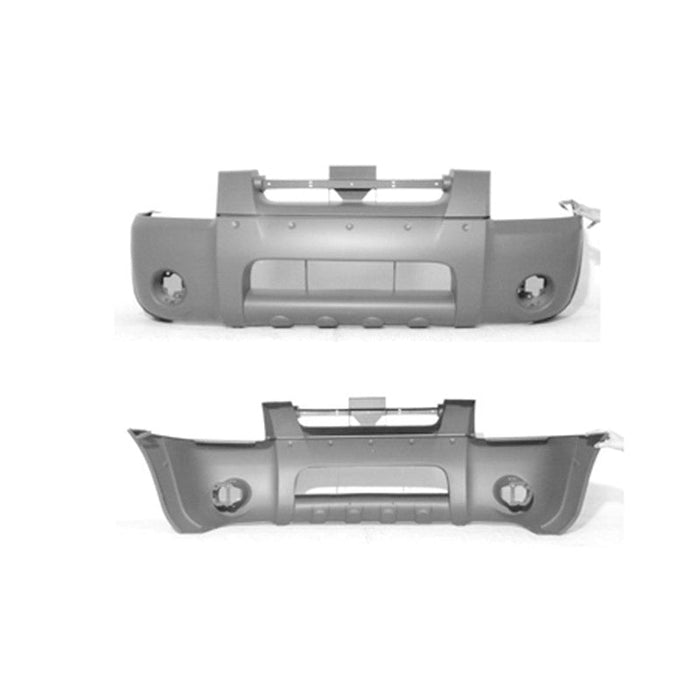 Nissan Frontier Pickup Front Bumper - NI1000185-Partify